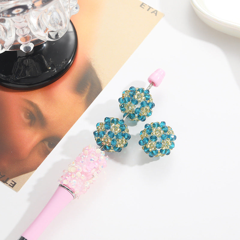 Wholesale 10pcs Millet Beads Hand-woven Colorful Beads